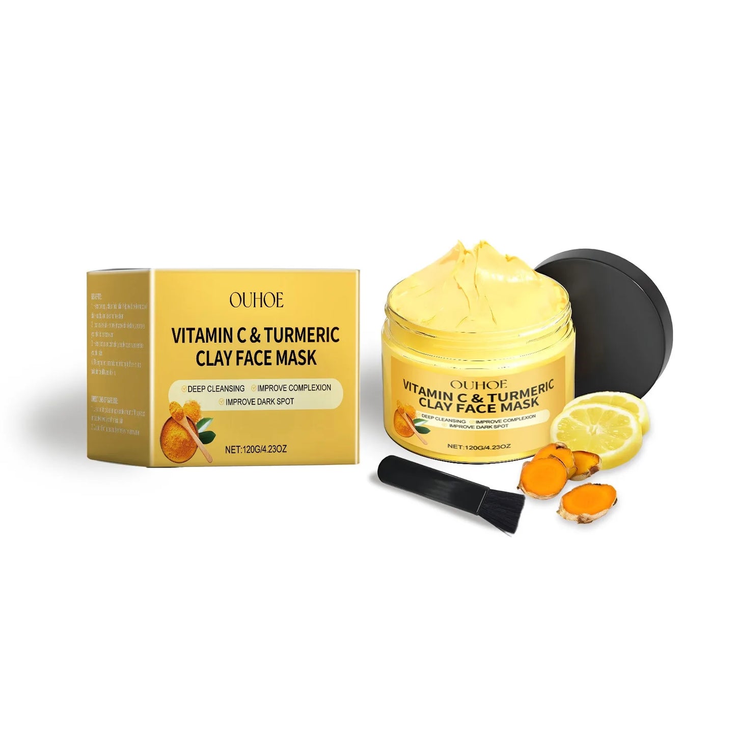 Vitamin C & Turmeric Exfoliating Facial Mask