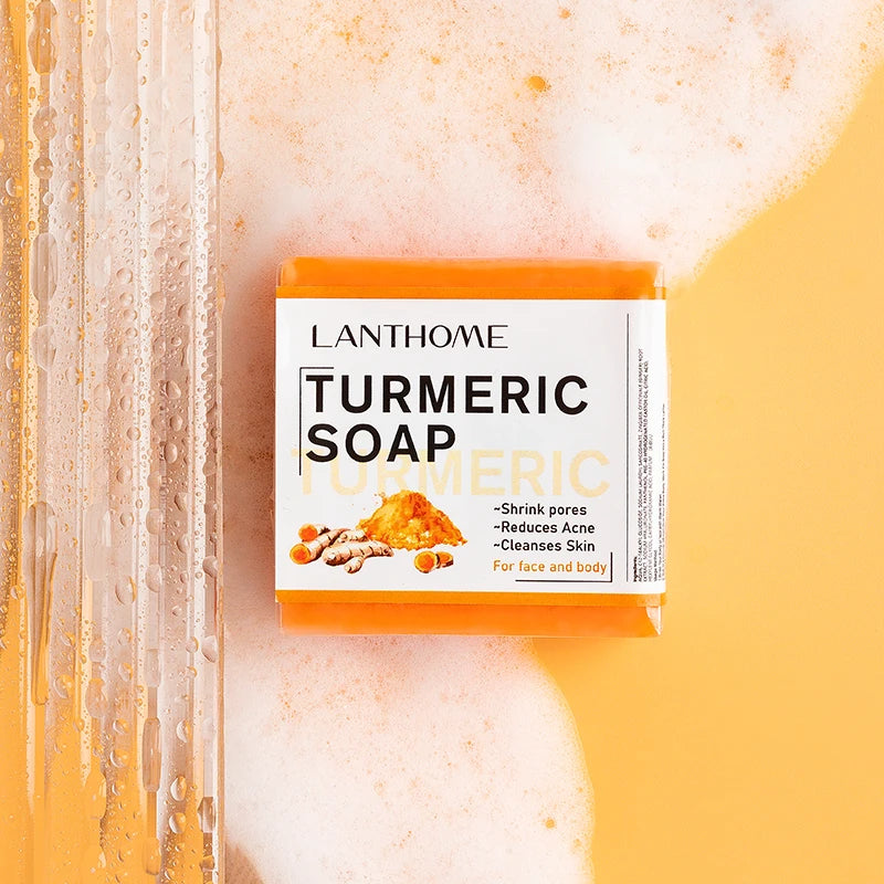 Turmeric Handmade Soap – Dark Spot Removal & Skin Brightening (100g)