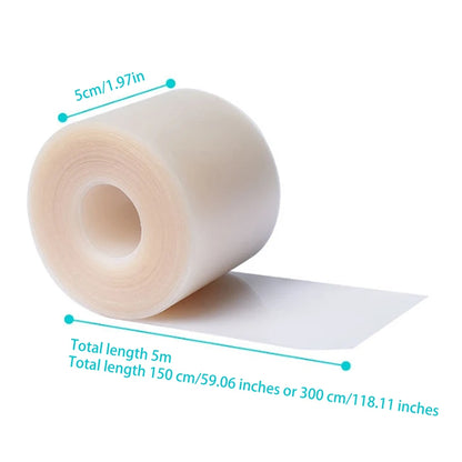 Hydrocolloid Roll for Wound Care – Self-Adhesive Bandage for Burns & Bed Sores