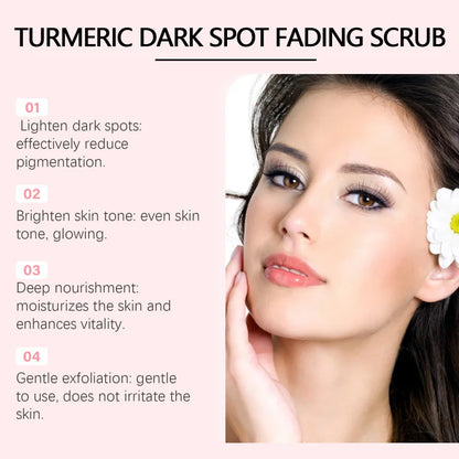 Turmeric Scrub Deep Body Cleanse Gentle Exfoliation
