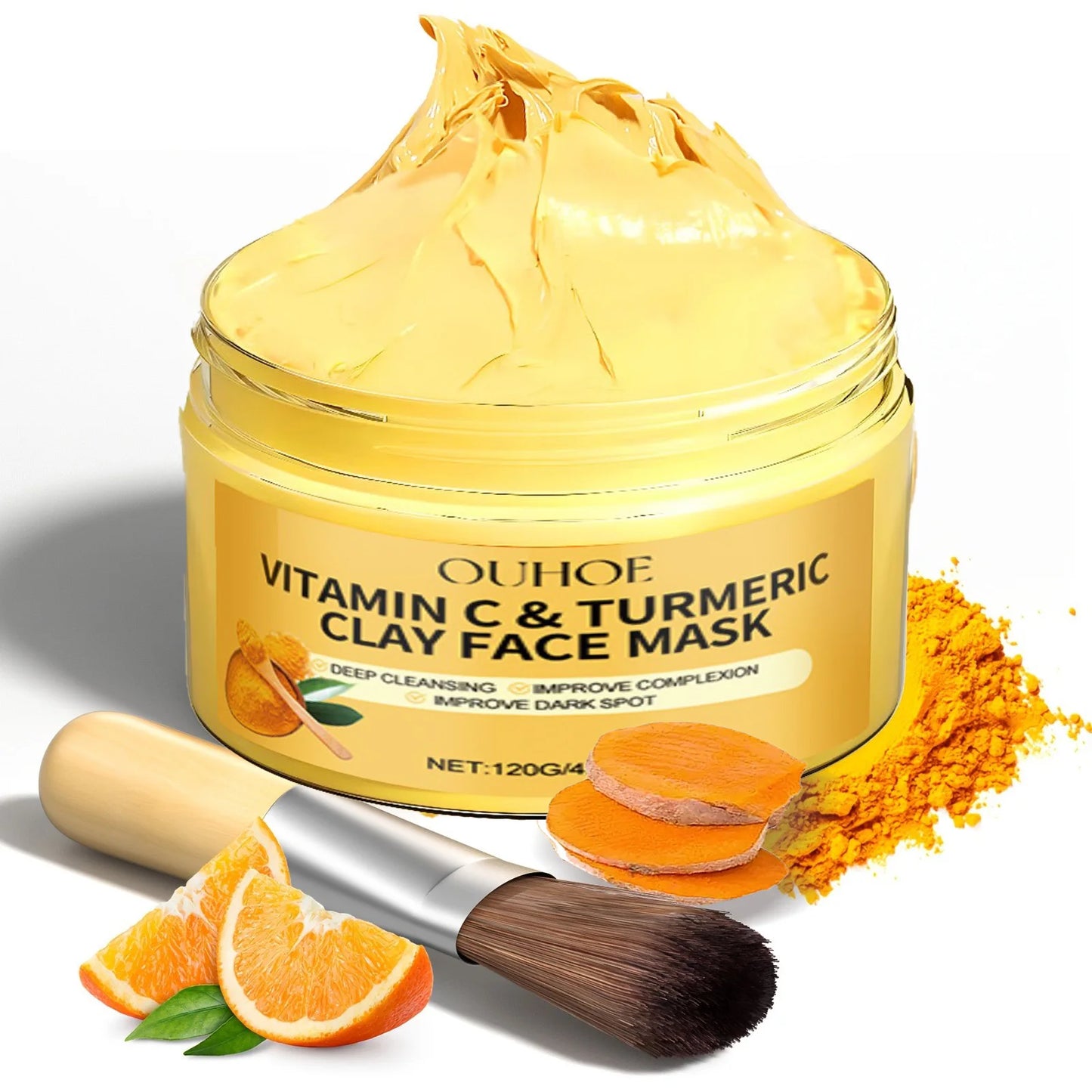 Vitamin C & Turmeric Exfoliating Facial Mask