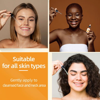Turmeric & Vitamin C Brightening Serum – For Face & Neck