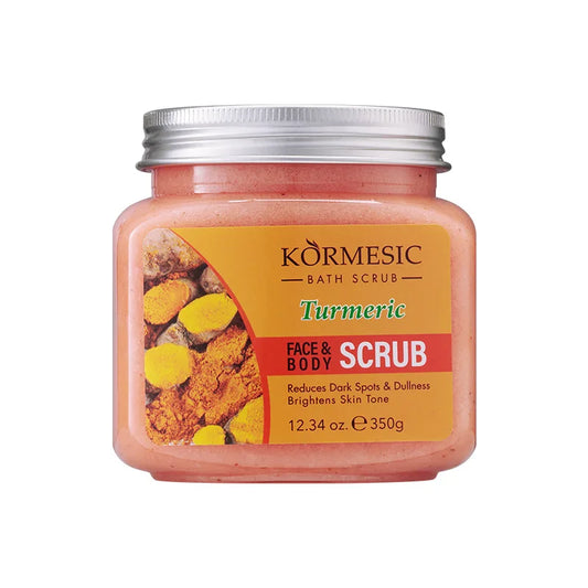 Turmeric Body Scrub – Natural Exfoliating Salt & Body Soufflé