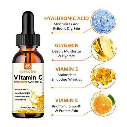 Vitamin C Facial Essence – Dark Spot Remover & Anti-Aging Serum