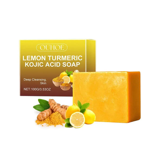 100g Lemon Turmeric Kojic Acid Handmade Soap