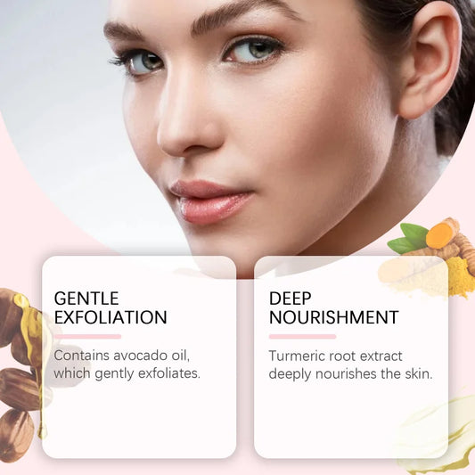 Turmeric Scrub Deep Body Cleanse Gentle Exfoliation