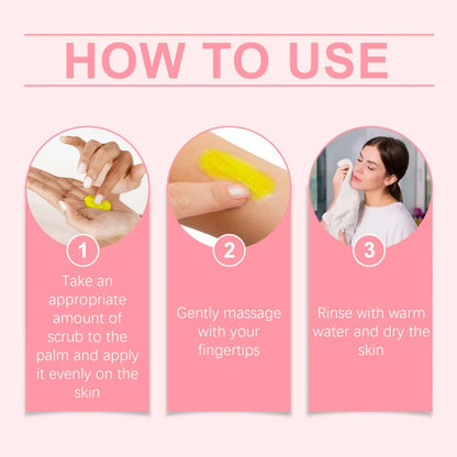 Turmeric Scrub Deep Body Cleanse Gentle Exfoliation