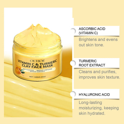 Vitamin C & Turmeric Exfoliating Facial Mask