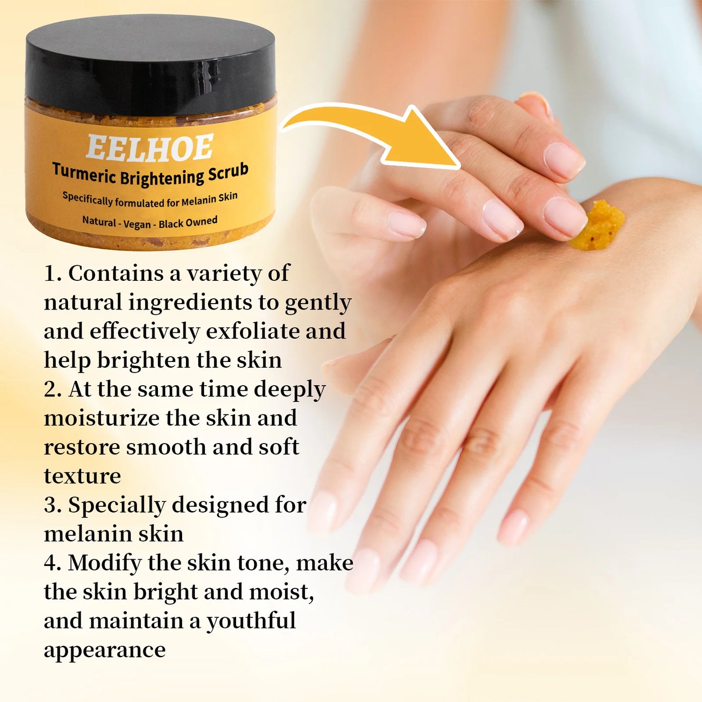 Vitamin E Turmeric Brightening Scrub