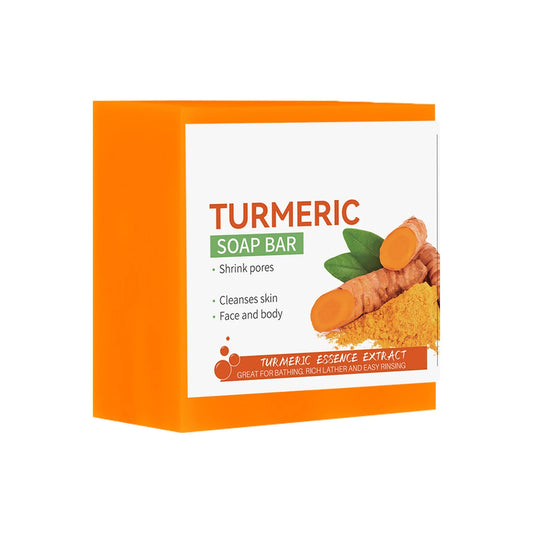 Handmade Turmeric Soap – 100g Brightening & Skin Care Cleanser