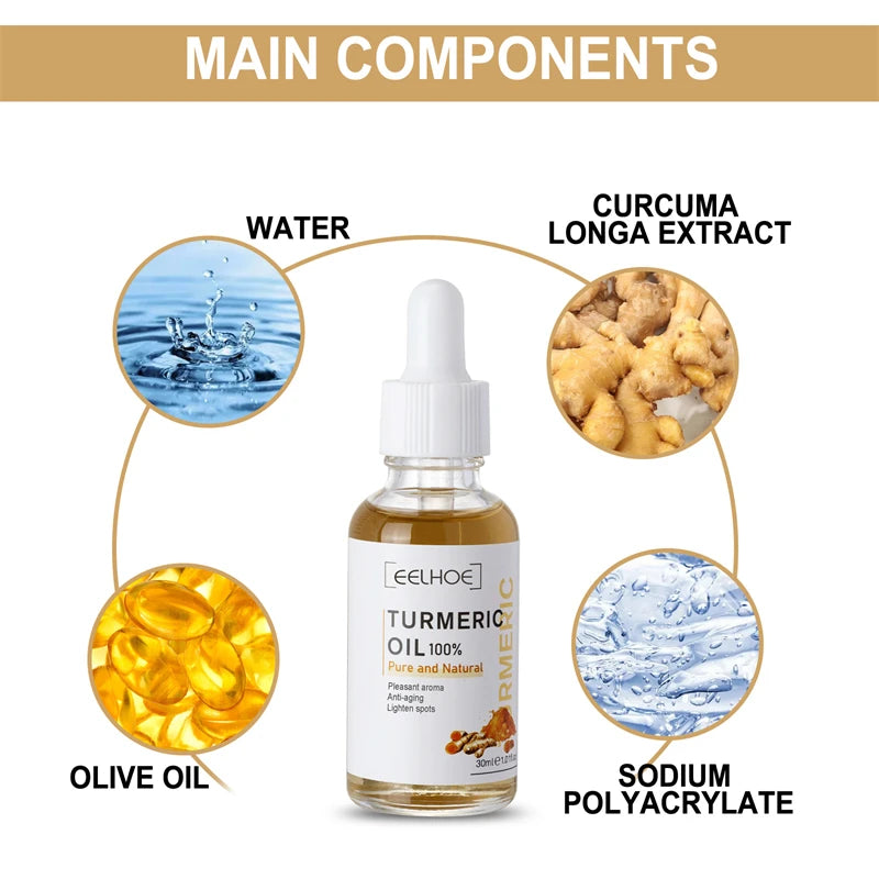 Turmeric Face Serum - Anti-aging Melanin Brighten Moisturizing  serum
