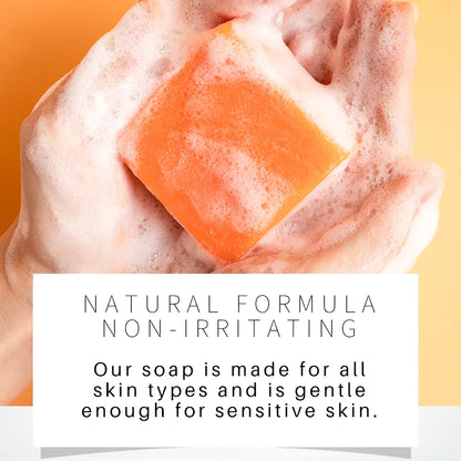 Turmeric Handmade Soap – Dark Spot Removal & Skin Brightening (100g)